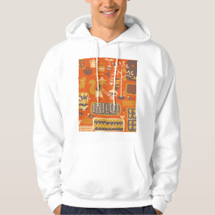Sudadera Ardillas de jardín: Escena animal caprichosa