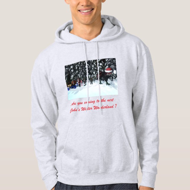 Sudadera Are you coming to the next John Kapuzen-Sweatshirt (Anverso)