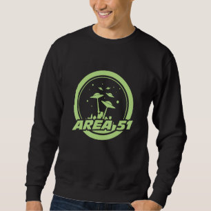 Sudadera Área 51 Alien Nevada Para Amigos de lo Paranormal 