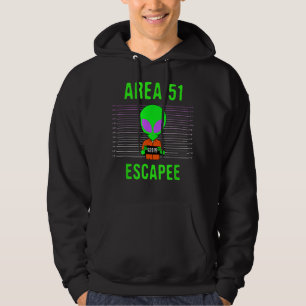 Sudadera Área 51 Escape - Divertido disfraz Alien Halloween