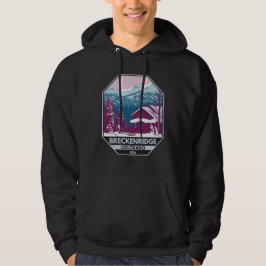 Sudadera Área de esquiar de invierno de Breckenridge Colora