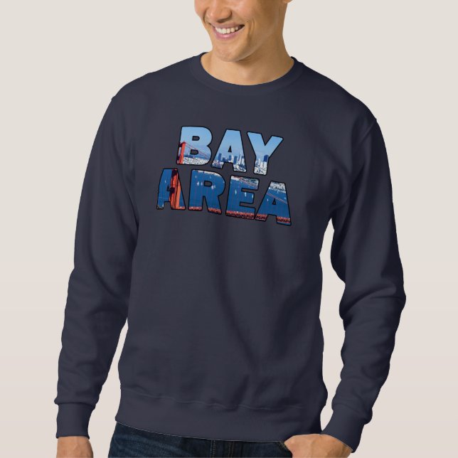 Sudadera Área de la Bahía de San Francisco (Anverso)