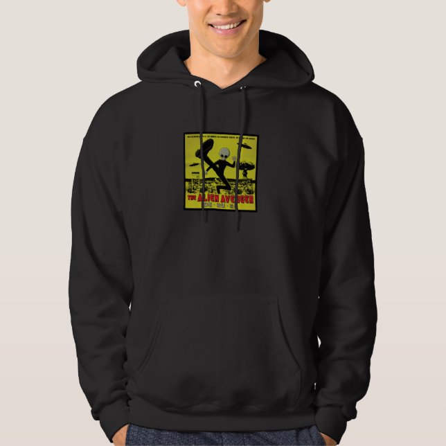 Sudadera Área extraterritorial del cómic Alien Avenger (Anverso)