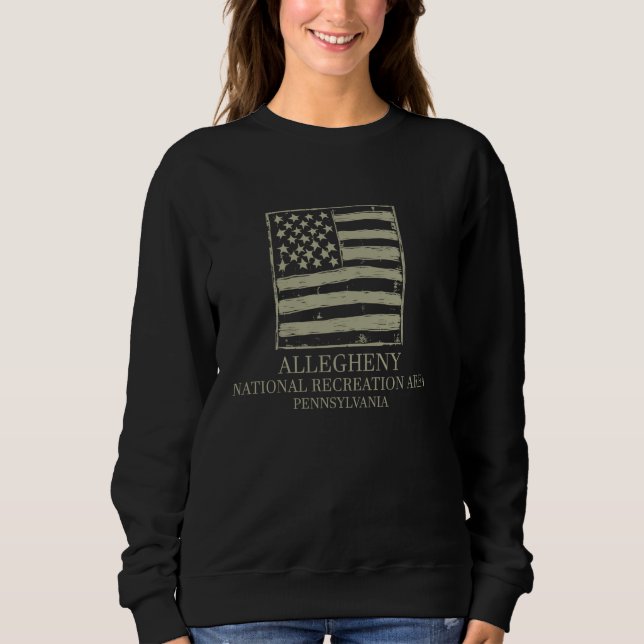 Sudadera Área Recreativa Nacional de Allegheny (Anverso)