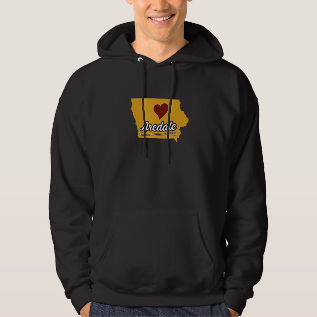 Sudadera AREDALE IOWA IA USA  Cute Souvenir Merch  US City  (Anverso)