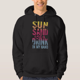 Sudadera Arena De Sol Y Una Bebida En Mis Vacaciones De Ver