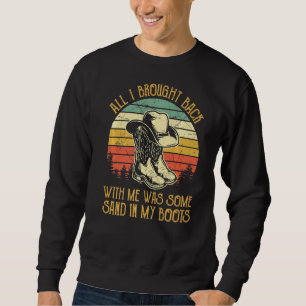 Sudadera Arena En Mi Bote Música Del Sur Del País Occidenta