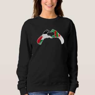 Sudadera Argelia Palestina Bandera  Palestino Argelino Cora
