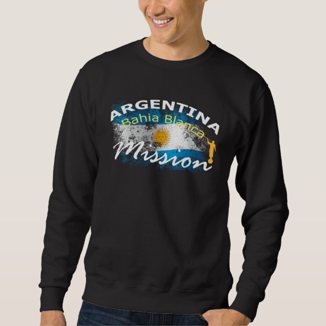 Sudadera Argentina Bahia Blanca Mormon LDS Mission Missiona (Anverso)