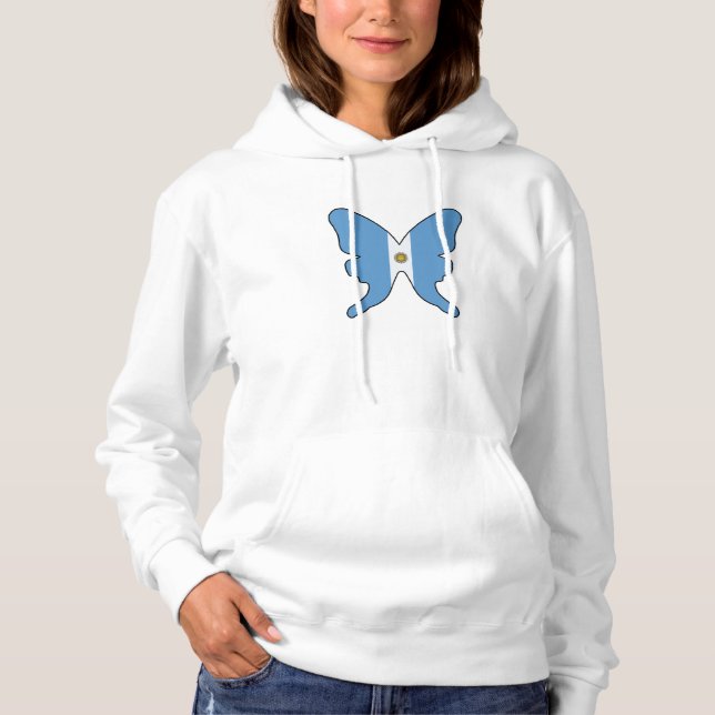 Sudadera Argentina Butterfly (Anverso)