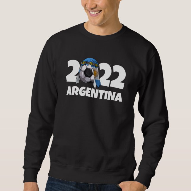 Sudadera Argentina: El fútbol árabe 2022 (Anverso)