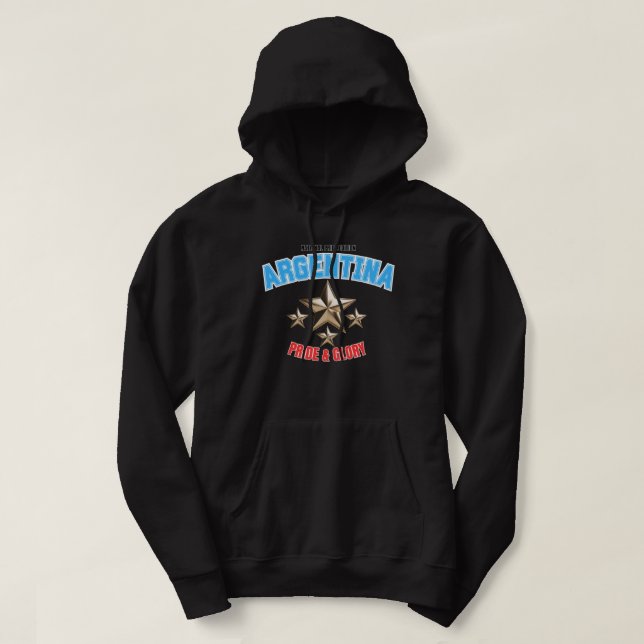Sudadera Argentina National Pride Edition Pullover Hoodie (Diseño del anverso)