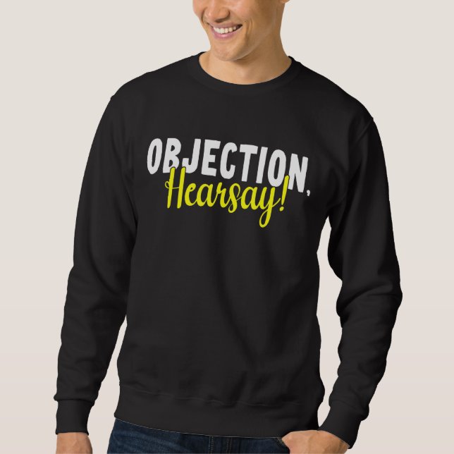 Sudadera Argumentos de objeción 1 (Anverso)