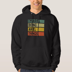 Sudadera Ariel está haciendo cosas divertidas y personaliza