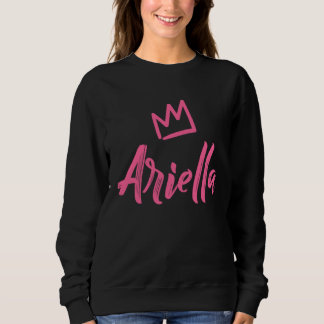 Sudadera Ariella the Queen Pink Crown for Women Called Arie