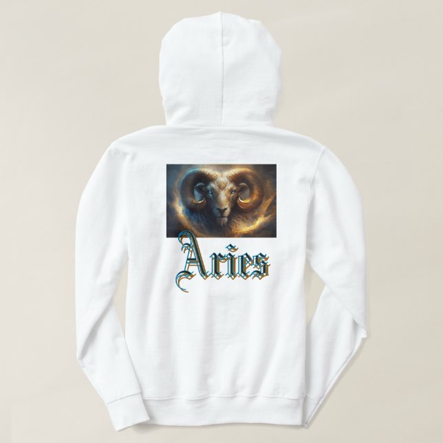 Sudadera Aries (Reverso del diseño)