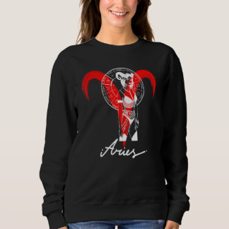 Sudadera Aries Gótico Horóscopo Astrología Zodiaco