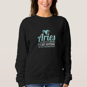 Sudadera Aries Hechos Astrología Horoscopio Rótulo Zodiaco 