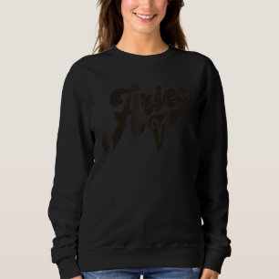 Sudadera Aries Retro Zodiaco  Astrología  Horóscopo Aries