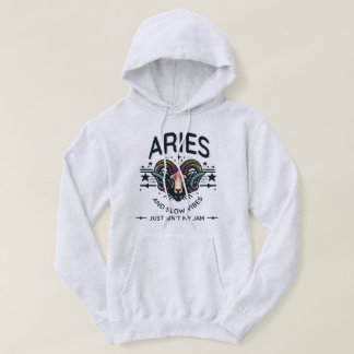 Sudadera Aries Slow Vibes Hoodie: libere energía audaz -