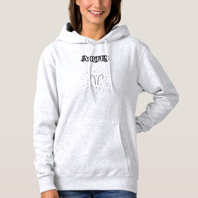 Sudadera aries zodiac (Anverso)