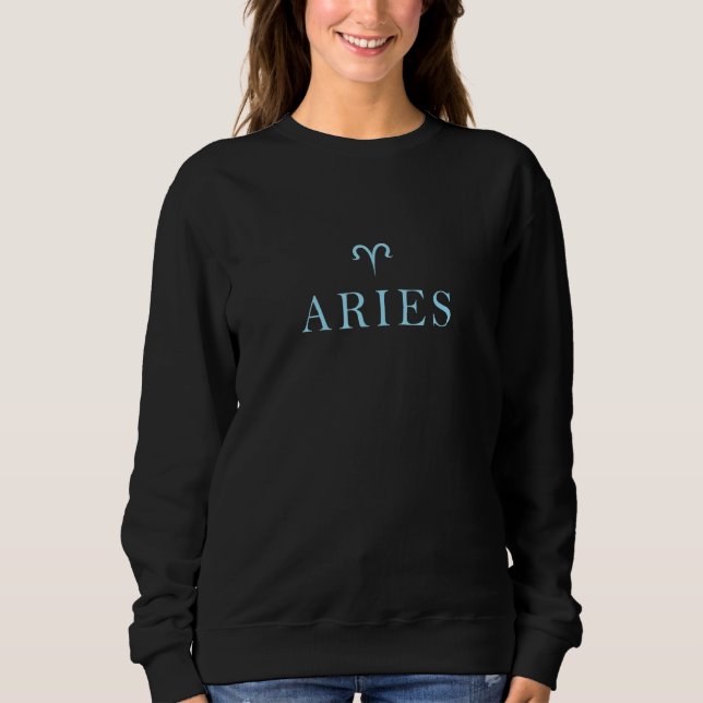 Sudadera Aries Zodiac Sign Aries Constellation (Anverso)