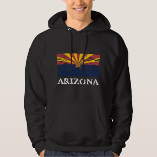 Sudadera Arizona Bandera Estatal Hoodie Especial Vintage Ar