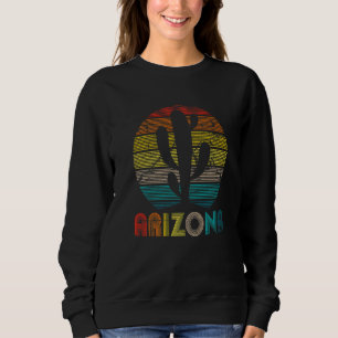 Sudadera Arizona Vintage Retro Hombres Mujeres AZ Gráfico