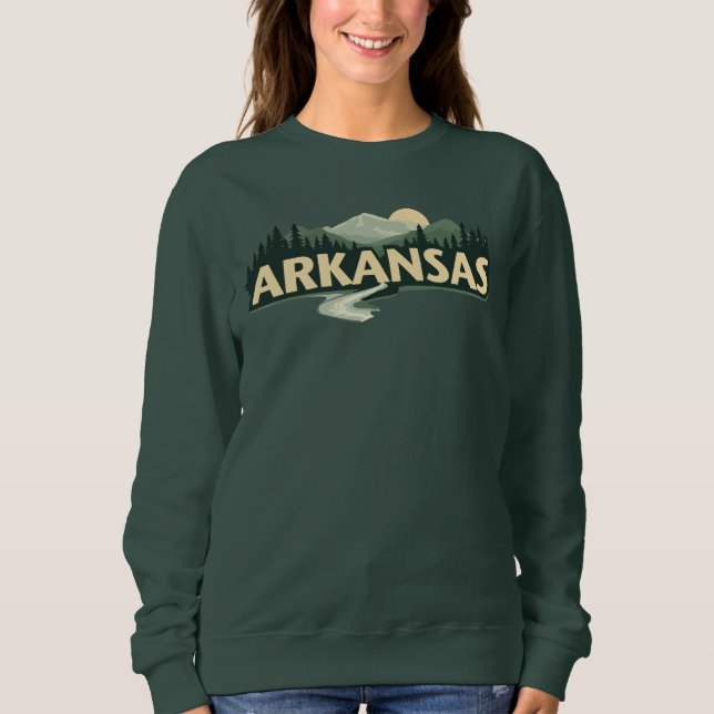 Sudadera Arkansas Estados Unidos (Anverso)