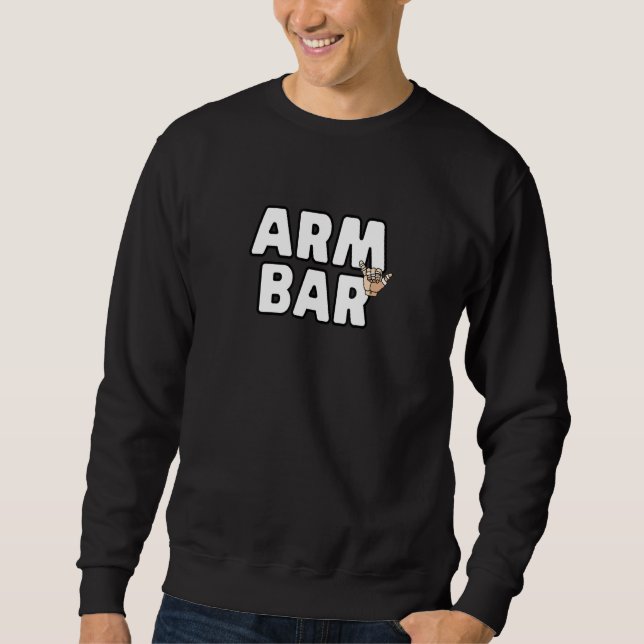 Sudadera Arm Bar Jiu Jitsu Brasileño Jiujitsu I Love Arm Ba (Anverso)