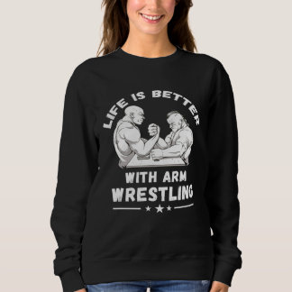 Sudadera Arm Wrestling Armwrestling Sport Arm Wrestler