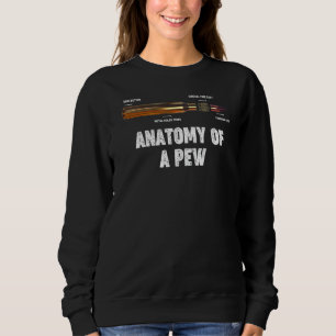 Sudadera Arma de ciencia de anatomía Pew Pewer Gun Gamer