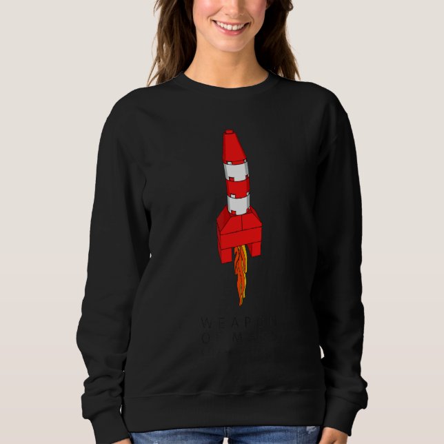 Sudadera Arma De Construcción Masiva Poder Infinito De La I (Anverso)