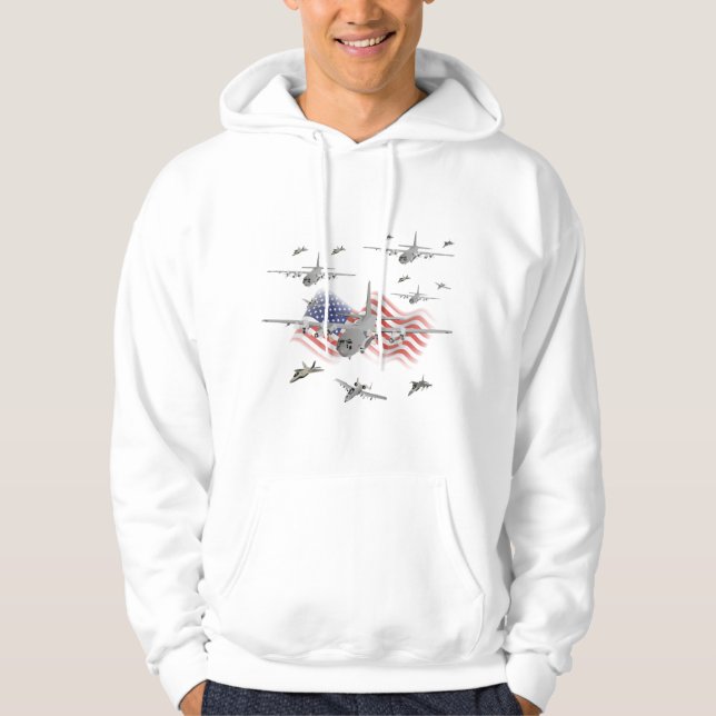 Sudadera Armada de la Fuerza Aérea Americana (Anverso)