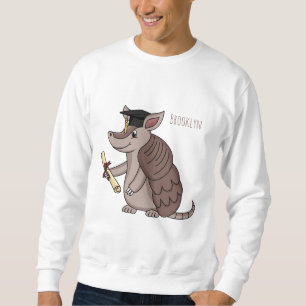 Sudadera Armadillo cúbico con personalizado de tapón de gra
