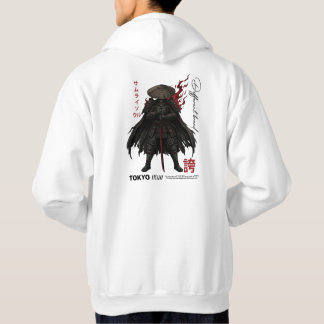 Sudadera Armadura de Guerrero Samurái Oscuro Japonés Gótico
