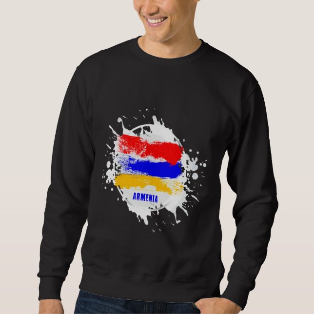 Sudadera Armenia Salpicar (Anverso)