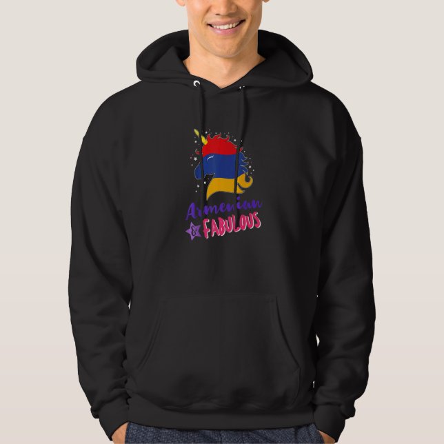 Sudadera Armenia Unicornio armenio   (Anverso)