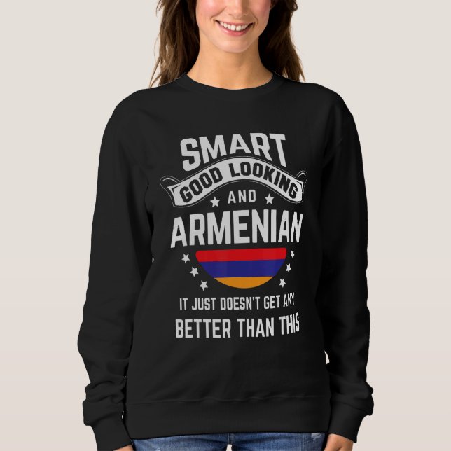 Sudadera Armenian Flag Native Pride  Armenia Armenian Roots (Anverso)