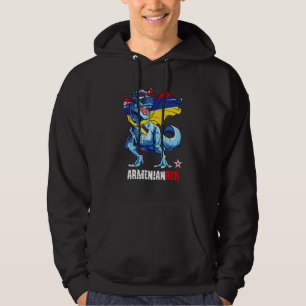 Sudadera Armenianrex Orgullosa bandera armenia divertido di