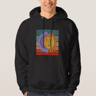 Sudadera Armonía cósmica de sol y luna día y noche bala