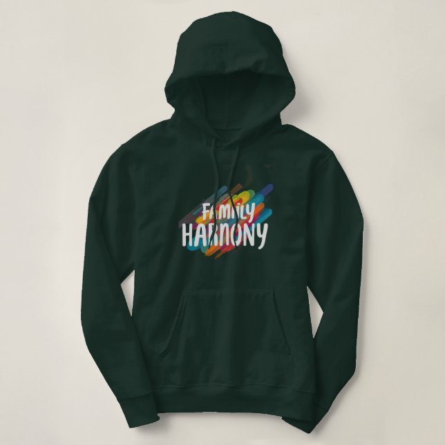 Sudadera Armonía familiar (Diseño del anverso)