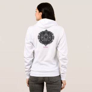 Sudadera Armonía floral de encaje