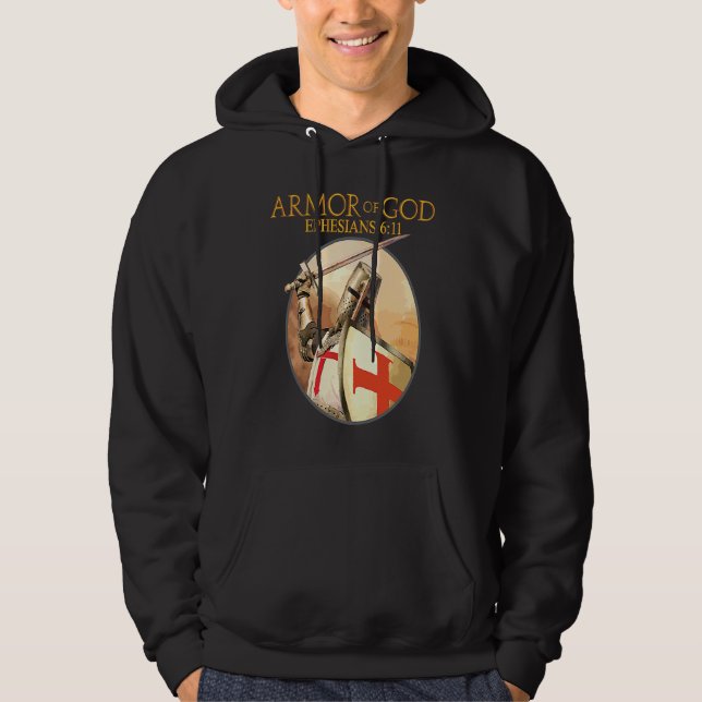 Sudadera Armor Of God Ephesians Bible Verse Religious Chris (Anverso)