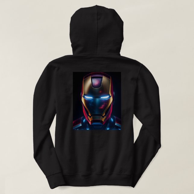 Sudadera Armor Up: Marvel Ironman Hoodie (Reverso del diseño)