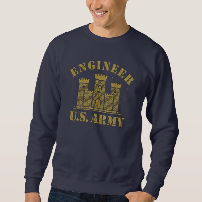 Sudadera Army Engineer (Anverso)