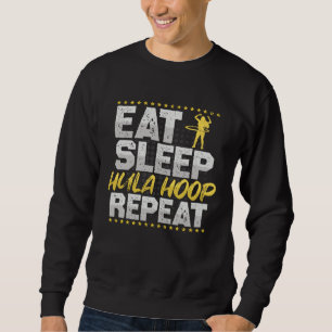 Sudadera Aro Hula Comer Dormir Repetir Fitness Pasatiempo A