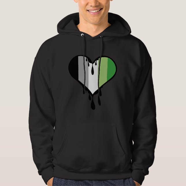 Sudadera Aro Orgullo Gando Corazón (Anverso)