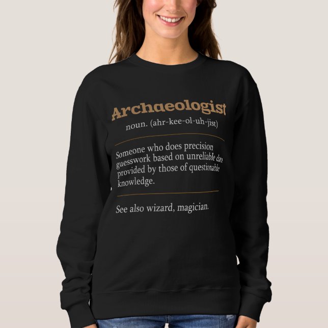 Sudadera Arqueología Arqueológica Arqueológica (Anverso)