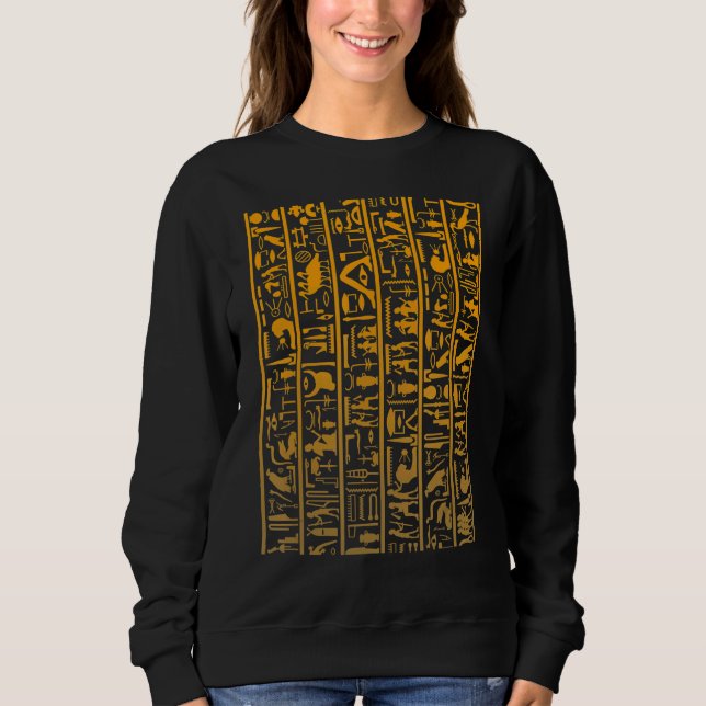 Sudadera Arqueología egipcia 4 (Anverso)